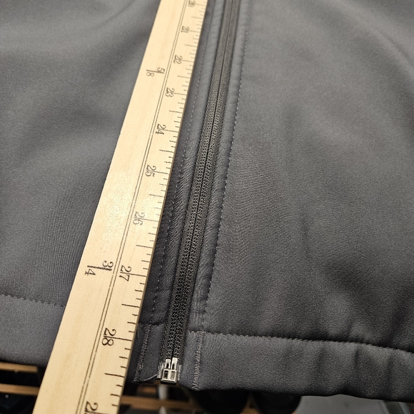 MSRP $115 Columbia Ascender Softshell Front-zip Jacket Grey Men's Size XXL - Picture 6 of 7